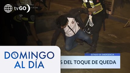 Los faltosos del toque de queda | Domingo al Día