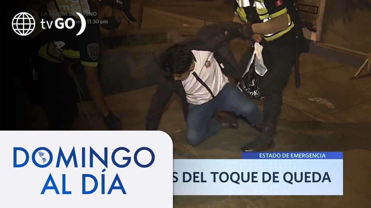Los faltosos del toque de queda | Domingo al Día