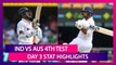 IND vs AUS 4th Test 2021 Day 3 Stat Highlights: Washington Sundar-Shardul Thakur Shine With Bat