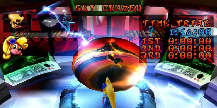 Crash Bandicoot 3 - Ski Crazed - PLAYSTATION SONY Walkthrough