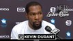 Kevin Durant Reacts to James Harden Nets Debut