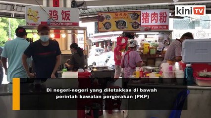 Lanjutkan waktu operasi kedai makan sepanjang PKP - MP Pembangkang