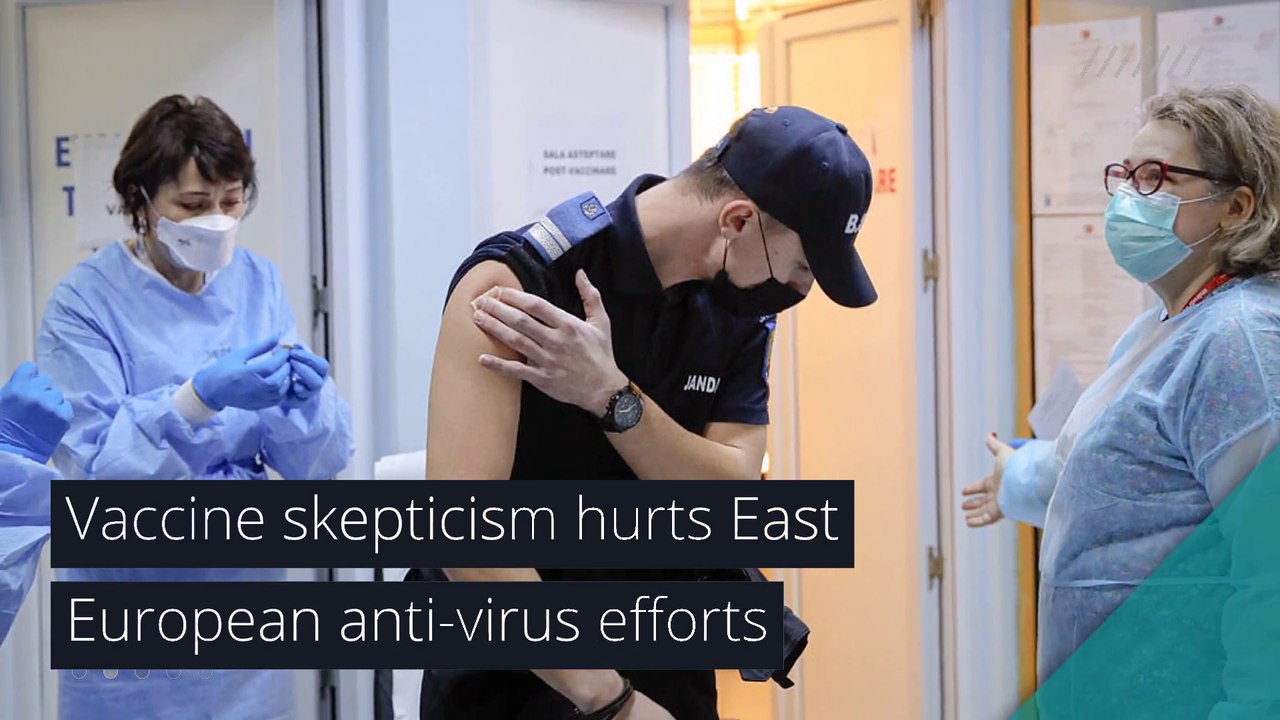 Vaccine skepticism hurts East European anti-virus efforts, and other top stories in health from January 18, 2021.