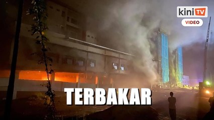 Bangunan tambahan Hospital Tanah Merah terbakar