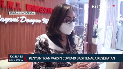 Penyuntikkan Vaksin Covid-19 Bagi Tenaga Kesehatan