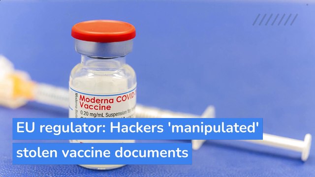 EU regulator: Hackers 'manipulated' stolen vaccine documents, and other top stories in technology from January 18, 2021.