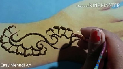 Back Hand Mehndi Design New And Stylish Back hand Beautiful Mehndi Art