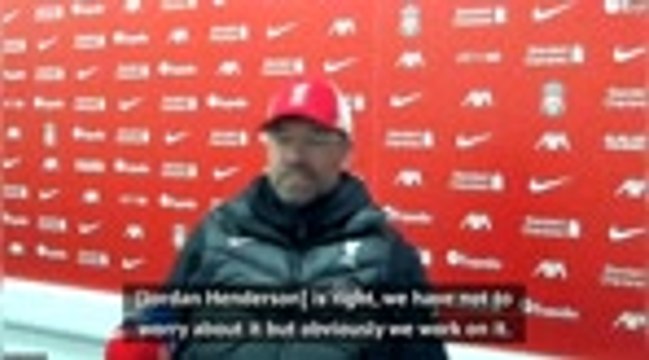 Klopp not concerned by Liverpool's scoring drought