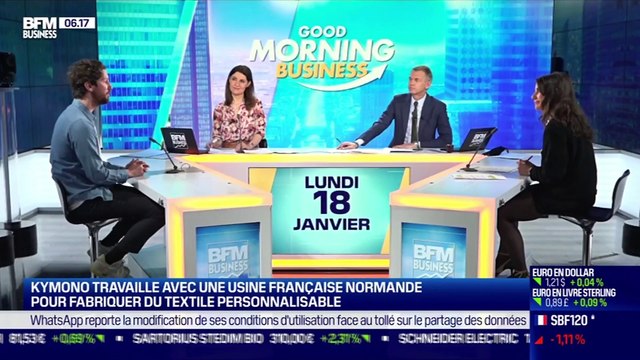 La pépite : La start-up Kymono personnalise des vêtements et des accessoires aux couleurs des entreprises par Lorraine Goumot - 18/01