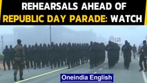 Republic Day Parade: Security forces carry out rehearsals at Rajpath: Watch | Oneindia News