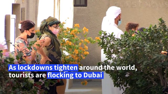 Escaping coronavirus lockdowns, tourists flock to Dubai