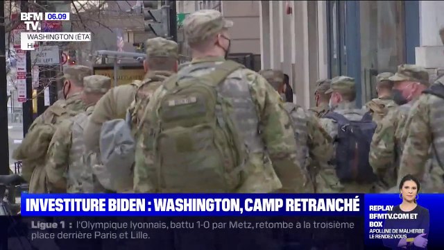 À deux jours de l'investiture de Joe Biden, les rues de Washington transformées