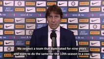 Conte not carried away as Inter see off Juve