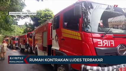 Rumah Kontrakan Ludes Terbakar