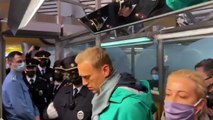 Arresto del disidente ruso Alexei Navalni en Moscú