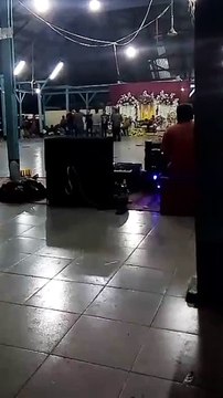 Tradisi Malam Pesta Perkawinan Budaya Batak, Sumatra Utara.