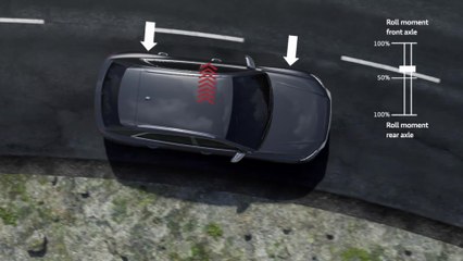 Audi SQ8 S8 suspension components Animation