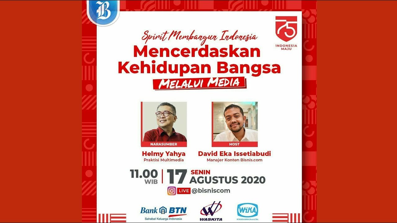 Apa Kata Helmy Yahya tentang Tantangan Media Konvensional?