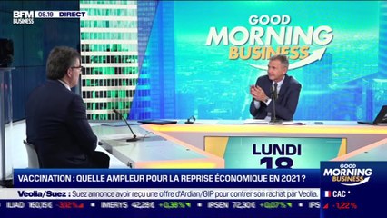 Philippe Brassac (Crédit Agricole): Vaccination, quelle ampleur pour la reprise économique en 2021 ? - 18/01