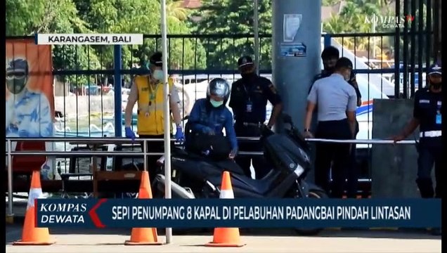 Sepi Penumpang 8 Kapal Di Pelabuhan Padangbai Pindah Lintasan