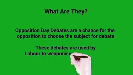 Opposition Day Debates - video shared by Paul Bristow