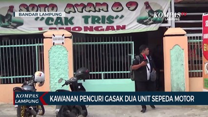 Kawanan Pencuri Gasak Dua Unit Sepeda Motor