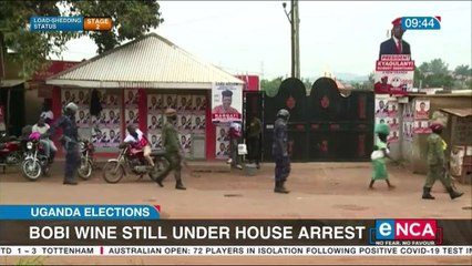 Bobi Wine still under house arrest