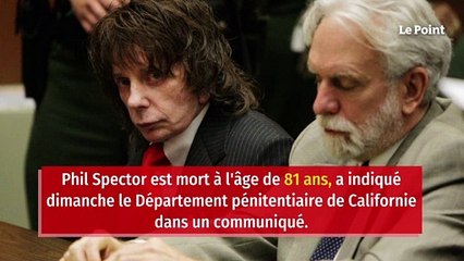 Le producteur américain Phil Spector est mort