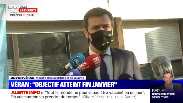 Olivier Véran sur les vaccins: On ne fait pas de stocks cachés