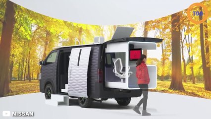 Concilier télétravail et voyages est possible grâce à ce nouveau van signé Nissan
