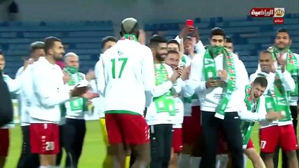 تتويج فريق الوحدات بلقب الدوري الأردني للمحترفين 2020