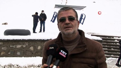 Ayder Yaylası beyaza büründü