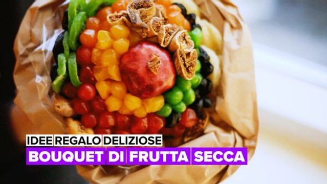Idee regalo deliziose: Bouquet di frutta secca