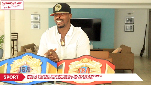 Boxe : Le champion intercontinental IBA, Youssouf Doumbia parle de son sacre du 18 décembre et de ses projets