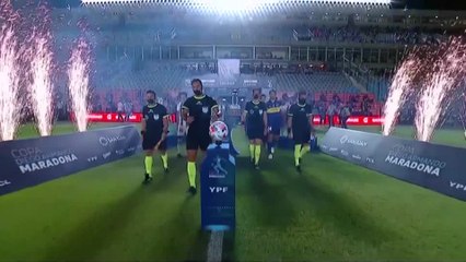 Boca win inaugural Diego Maradona Cup