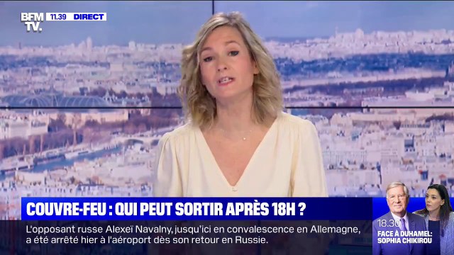 Couvre-feu: qui peut sortir après 18h ? BFMTV répond à vos questions