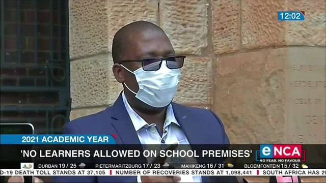 Lesufi says no learners allowed on school premises