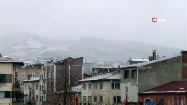 - Amasya’da mevsimin ilk karı yağdı