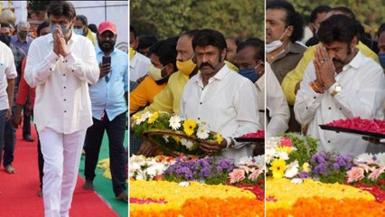 SR NTR 25th డెత్ Anniversary: తెలుగువారి ఆత్మగౌరవాన్ని కాపాడటానికి అవతారం ఎత్తిన థీరుడు: Balakrishna