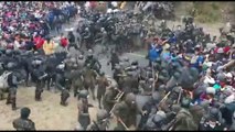Guatemala: nuovi scontri tra la polizia e i migranti diretti al confine tra Messico e Usa