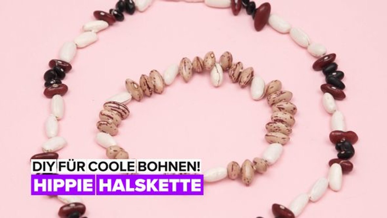 Bohnen Liebe - Bohnen Halskette