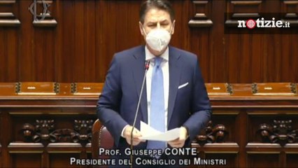 Скачать видео: Crisi di governo, Conte: 