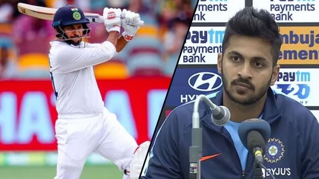 Ind vs Aus 4th Test : Shardul Reveals What Ravi Shastri Told Him Before Walking Out To Bat At Gabba