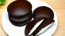 DORAYAKI OREO CUMA 4 BAHAN - DORAYAKI PANCAKE IS SUPER SOFT AND TASTY - BIG RECIPE HOUSE