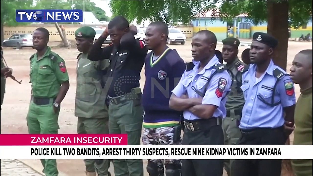 Police kill two bandits, arrest thirty suspects, rescue nine kidnap victims in Zamfara