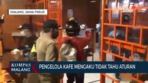 Langgar Jam Malam Saat PPKM, Kafe di Malang Disegel