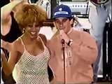 Ayrton Senna and Adriane Galisteu at the Tina Turner Show (Simply The Best)