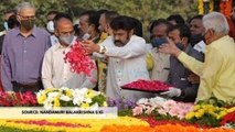 SR NTR 25th డెత్  Anniversary : Politicians & Party Leaders Pays Tribute at NTR Ghat