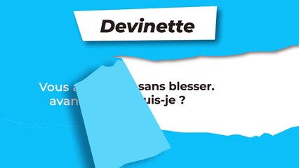 Devinette : Ça pique