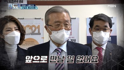 안철수, 김종인의 단일화 동상이몽? 갈등의 끝은?